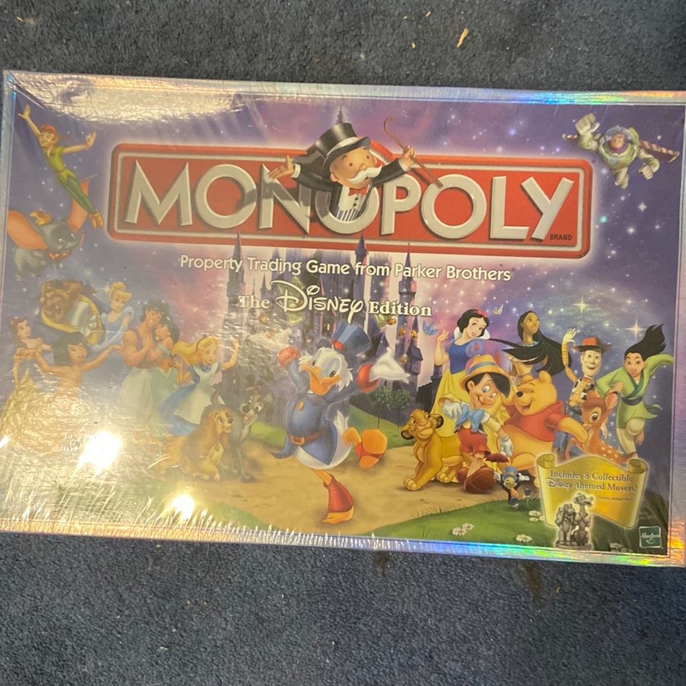 Monopoly Disney Edition 2001 Unopened